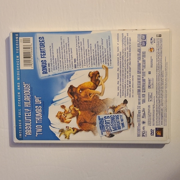 ICE AGE DVD - Picture 2 of 4